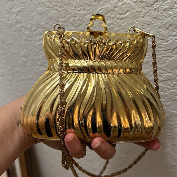 Vintage | Metal Box Purse - Picture 5 of 8